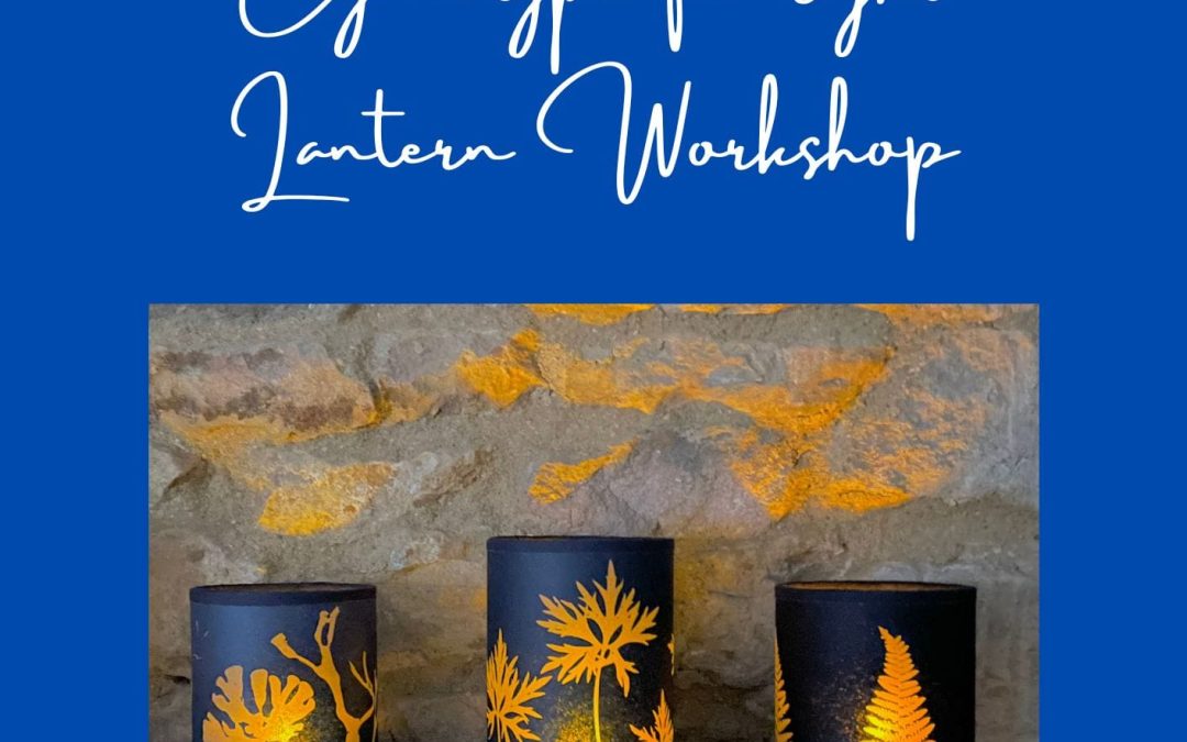 Cyanotype Tealight Lantern Workshop