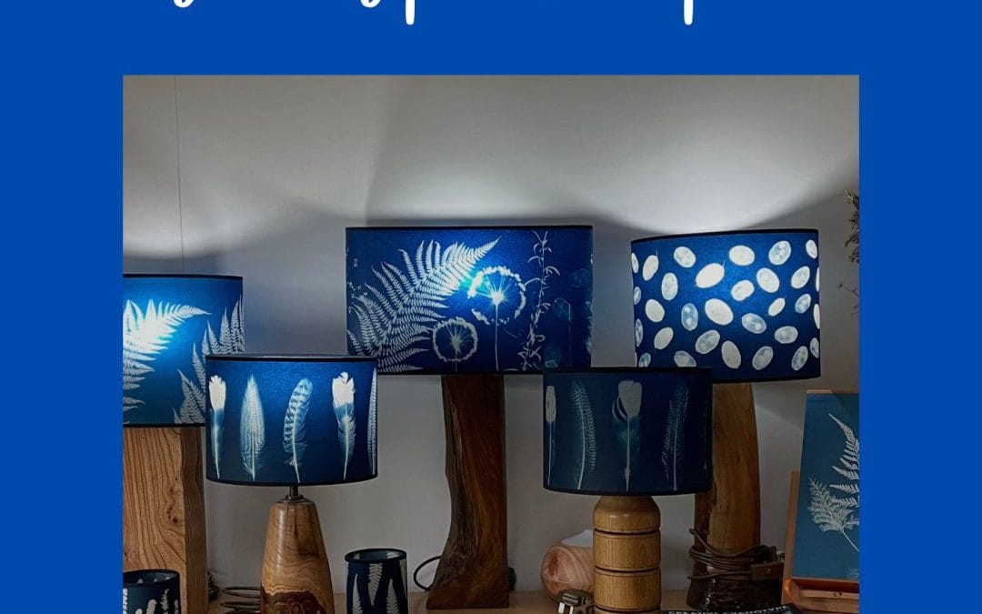 Cyanotype Lampshade Workshop